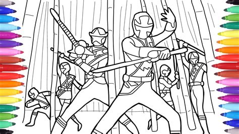 Power Rangers Ninja Steel Coloring Pages | Images and Photos finder