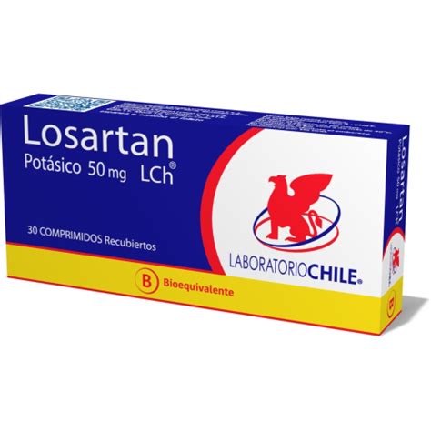 Losartan Potasico X Comprimidos Recubiertos De Mg Redfarma Una