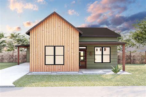 3 Bed Small Country House Plan with 1-Car Garage - 1635 Sq Ft ...