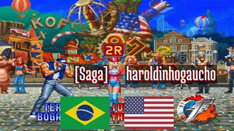 FT5 Kof97 Saga BR Vs Haroldinhogaucho US King Of Fighters 97