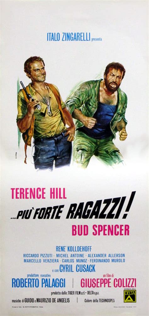 Plakat più forte ragazzi Bud Spencer Terence Hill Datenbank