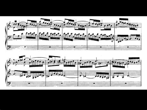 J S Bach Preludio Y Fuga En La Menor Bwv Partitura Interpretaci N