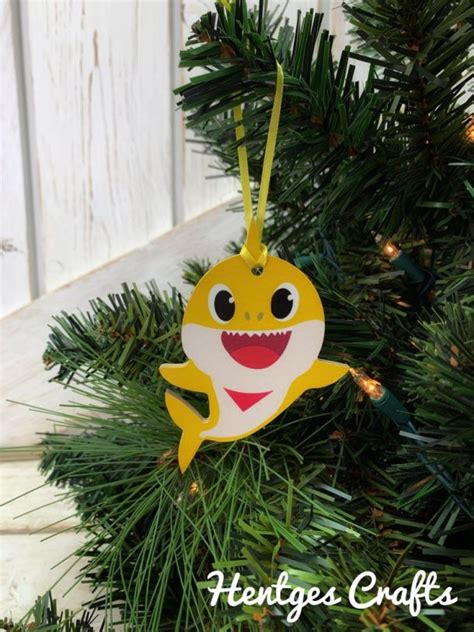 You Can Get Baby Shark Ornaments And You Know Your Kids Will Love Them ...