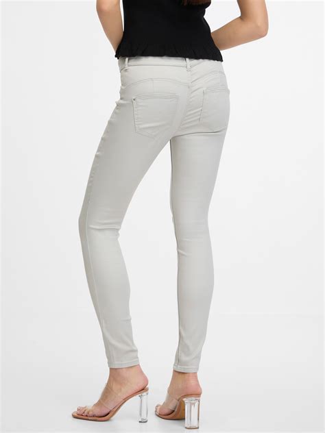 Hellgraue Damen Skinny Fit Jeans ORSAY Orsay De Der Offizielle E