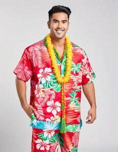 Hawaiian Party Outfit Male Face Swap Id