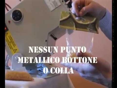 Tsc Macchina Per Saldare Cavallotti Di Carta Sulle Buste Di Plastica