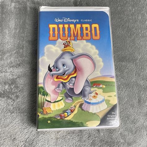 DUMBO WALT DISNEY Classic Black Diamond Edition VHS Movie Rare 1991 EUR