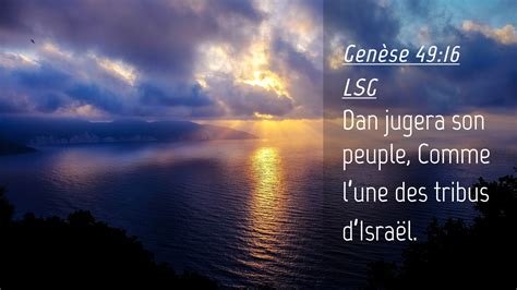 Genèse 49 16 LSG Desktop Wallpaper Dan jugera son peuple Comme l une