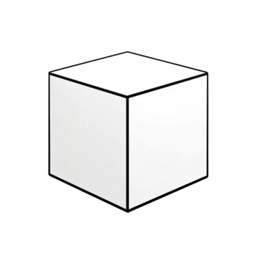 Black Outline White Box, Box, Cardboard, Package PNG Transparent Image ...