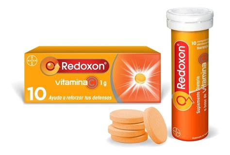 Redoxon 1 Gr X 10 Comprimidos Efervescentes Sabor Naranja Bayer