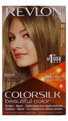 4 Pzs Revlon Tinte Permanente Dama Sin Amoniaco Colorsilk 60 Meses