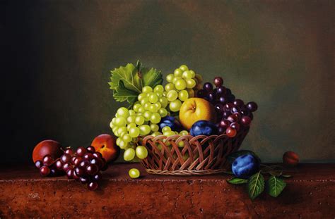 realistic pencil fruit basket drawing image result  overlapping