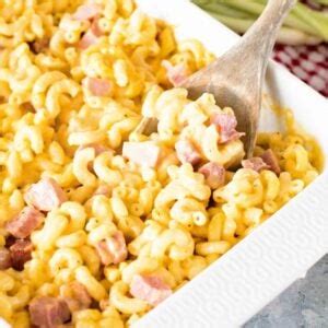 Cheesy Ham and Noodle Casserole - Julie's Eats & Treats