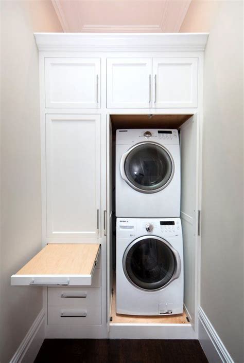 12 Tiny Laundry Room With Saving Space Ideas Homemydesign