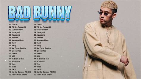 Las Mejores Canciones De Bad Bunny Lo Mejor De Bad Bunny Las