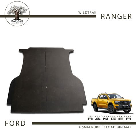 Next Gen Ranger Wildtrak Baobab 4 5mm Rubber Load Bin Mat For Sale Everything Automotive