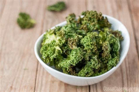 Kale Chips Papas De Kale Crujientes Cosas Caseras