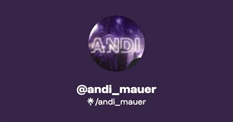 Andi Mauer Twitch Linktree