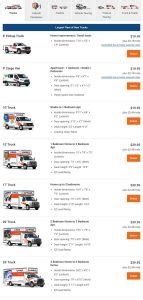 Uhaul Truck Rental Near Me Sizes and Prices For Your Needs