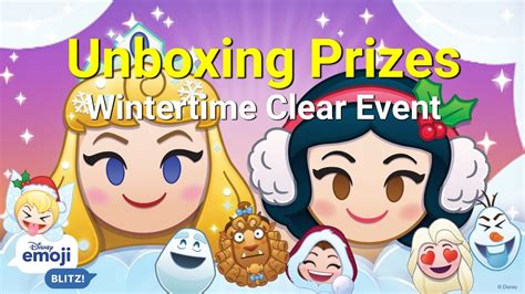 Wintertime Clear Event Prizes 122021 Disney Emoji Blitz Youtube