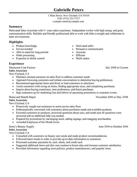 House Wife Resume