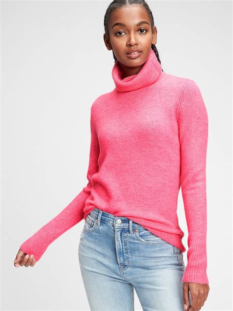 Cozy Soft Turtleneck Sweater Gap Factory