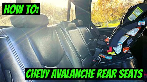 How To Install Chevy Avalanche Rear Seats In My Lbz Duramax Youtube