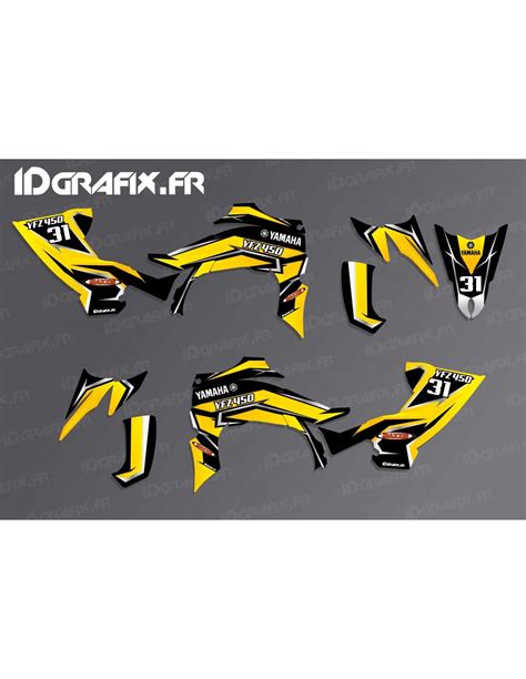 Kit D Coration Blade Edition Jaune Idgrafix Yamaha Yfz