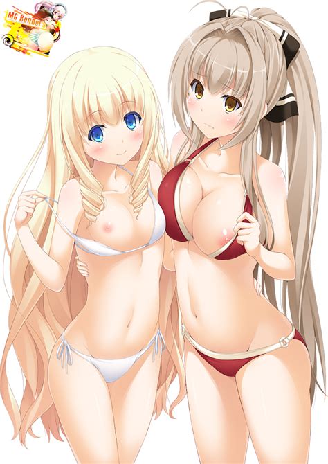 Amagi Brilliant Park Latifa Fleuranza Sento Isuzu Render Ecchi