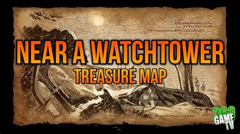 Near A Watchtower Treasure Map Guide Location Tutorial Solution