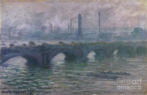 Waterloo Bridge, 1901 Painting by Claude Monet - Fine Art America