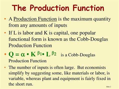 Ppt Production Economics Chapter 6 Powerpoint Presentation Free