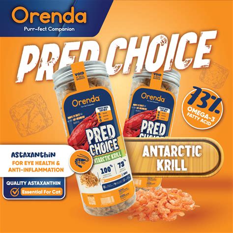 Orenda Predchoice Antarctic Krill Xxl Eye Health Anti