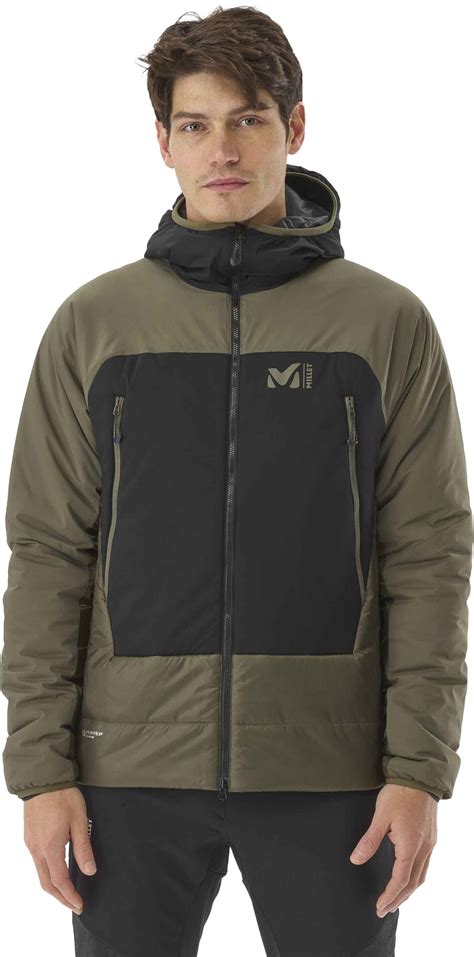 Millet Fusion Airwarm Hoodie M Ivy Black Ski Down Jackets Snowleader