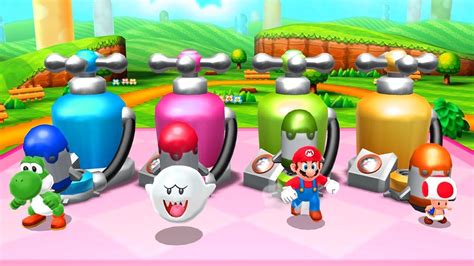 Mario Party Island Tour Minigames Mario Vs Yoshi Vs Boo Vs Toad