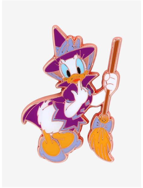 Loungefly Disney Daisy Duck Halloween Witch Costume Enamel Pin - BoxLunch Exclusive | BoxLunch