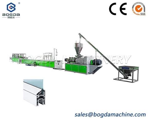 Pvc Upvc Window Profile Extrusion Making Machine Production Line