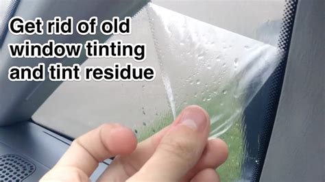 How To Remove Sticky Residue Left From Window Tint At Phillip Mayo Blog