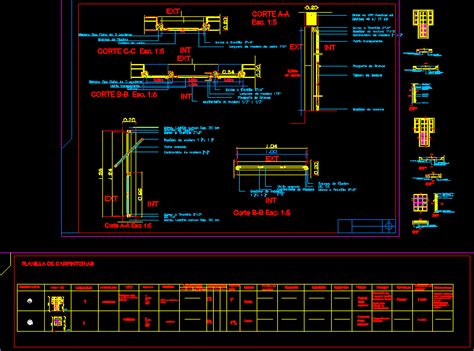 Aberturas De Madera En Autocad Librer A Cad