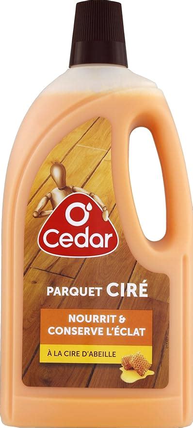 O Cedar Nettoyant Ménager Parquet Ciré à la Cire d Abeille Le bidon de