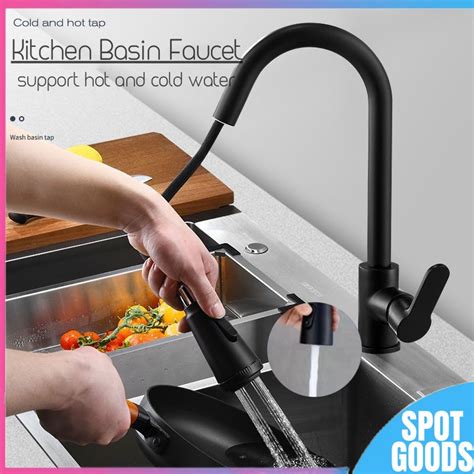 Specool Kitchen Basin Sink Faucet Water Tap 304 Stainless Steel