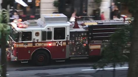 Mount Sinai Ems Ambulance Fdny Engine Responding Simultaneously On