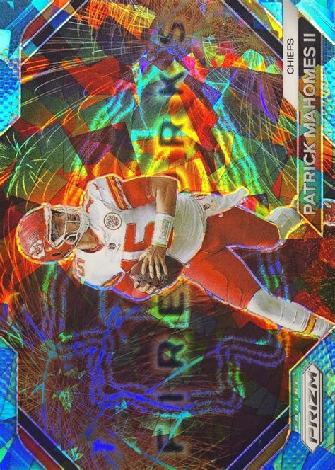 Patrick Mahomes Ii Prizm F Fireworks Blue Ice Price Guide