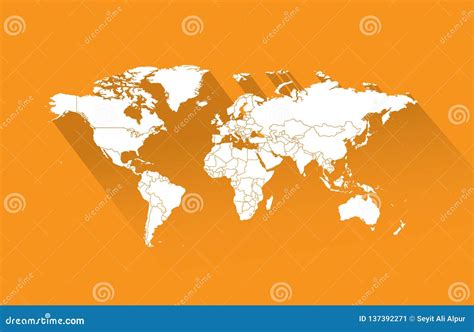 World map-countries stock illustration. Illustration of colorful ...