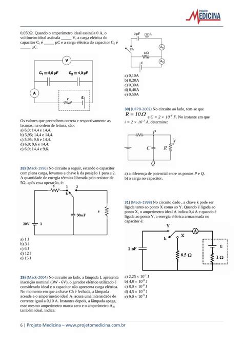 PDF Fisica Exercicios Eletrostatica Capacitores Gabarito DOKUMEN TIPS