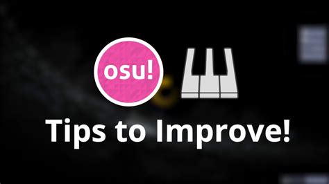 Osu How To Improve At Mania Tips To Get Better At Mania Youtube