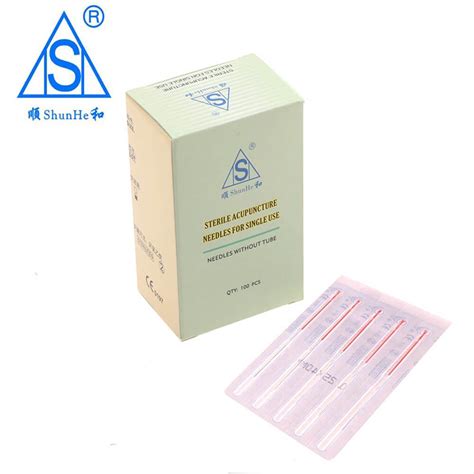 Copper Handle Acupuncture Needle Without Tube Dialysis Paper Package