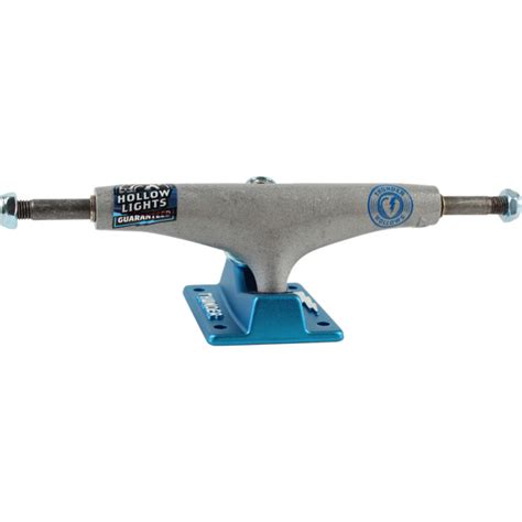 Thunder Trucks 147mm Foundry Hollow Lights Raw Blue Skateboard Trucks