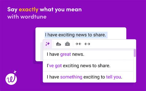 Wordtune Ai Powered Writing Companion For Ai Writing Assistant