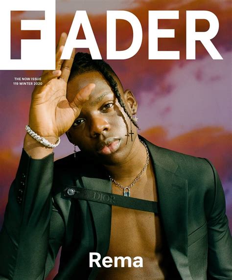 Rema the “Bad Commando” covers FADER's NOW Issue | BellaNaija